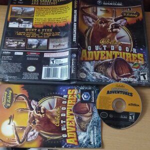 Cabela's Outdoor Adventures Hunting Tested Nintendo Gamecube Video Game